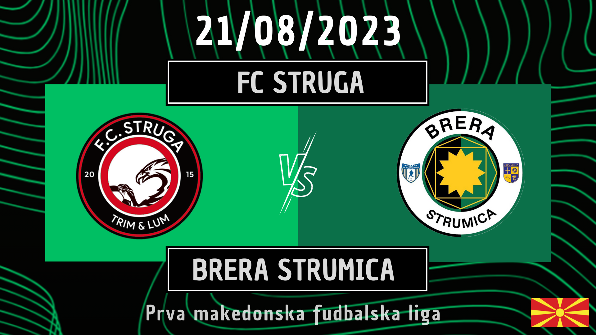 Struga-Brera Strumica 1-2 | goal e highlights I Prva Makedonska Fudbalska Liga 23/24 - Giornata 3