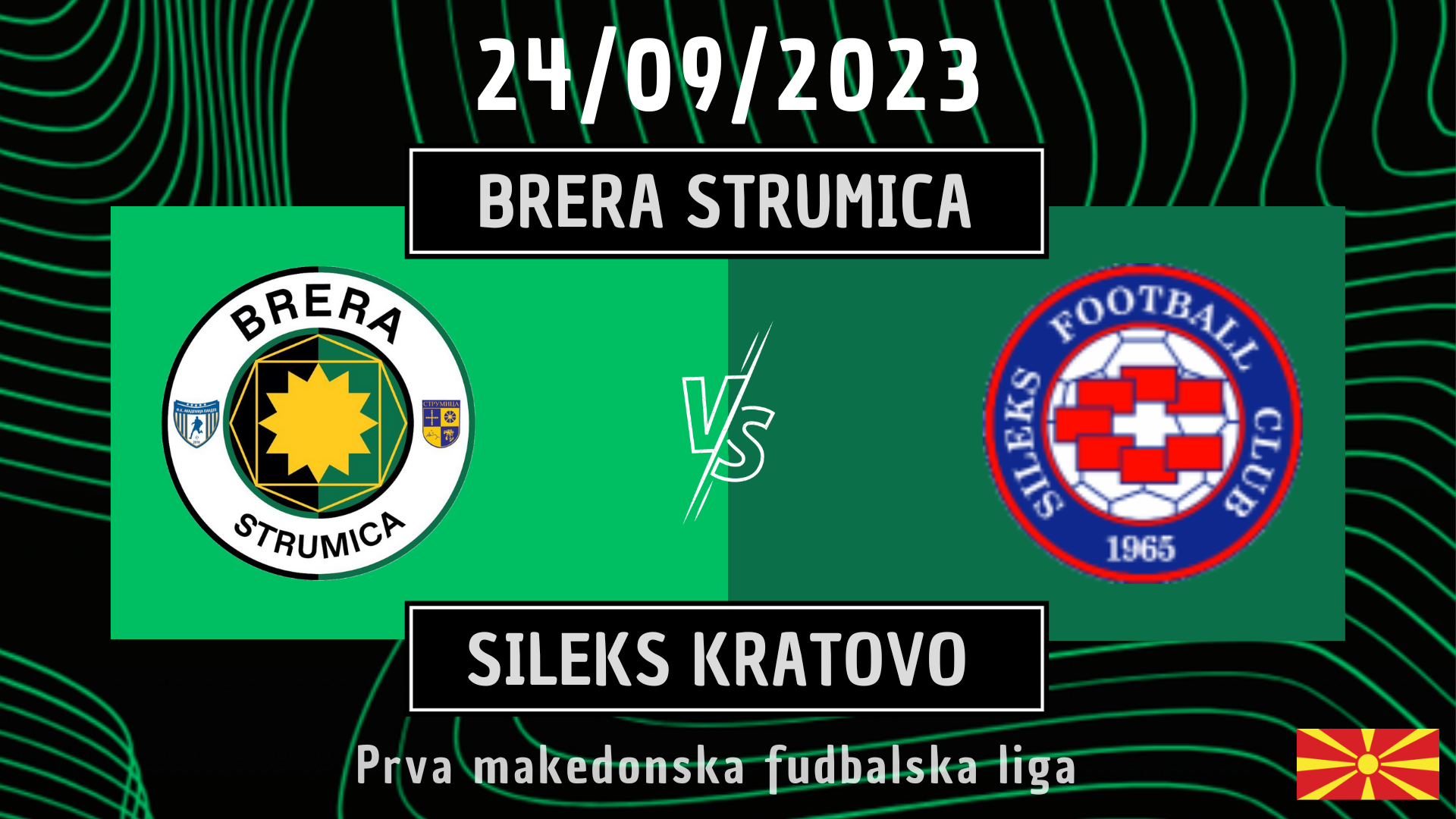 Brera Strumica-Sileks 1-1 | goal e highlights I Prva Makedonska Liga 23/24 - Giornata 8