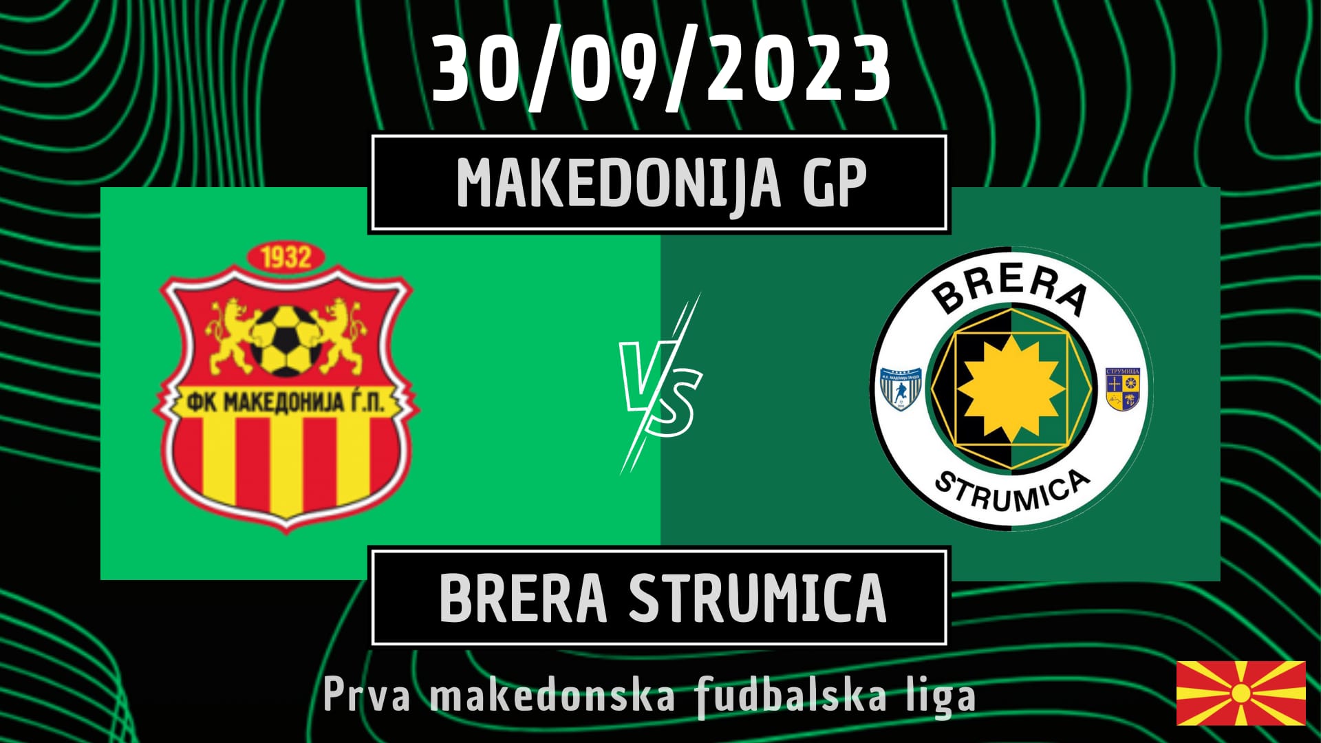 Makedonija GP-Brera  Strumica 1-0 | goal e highlights I Prva Makedonska Liga 23/24 - Giornata 9