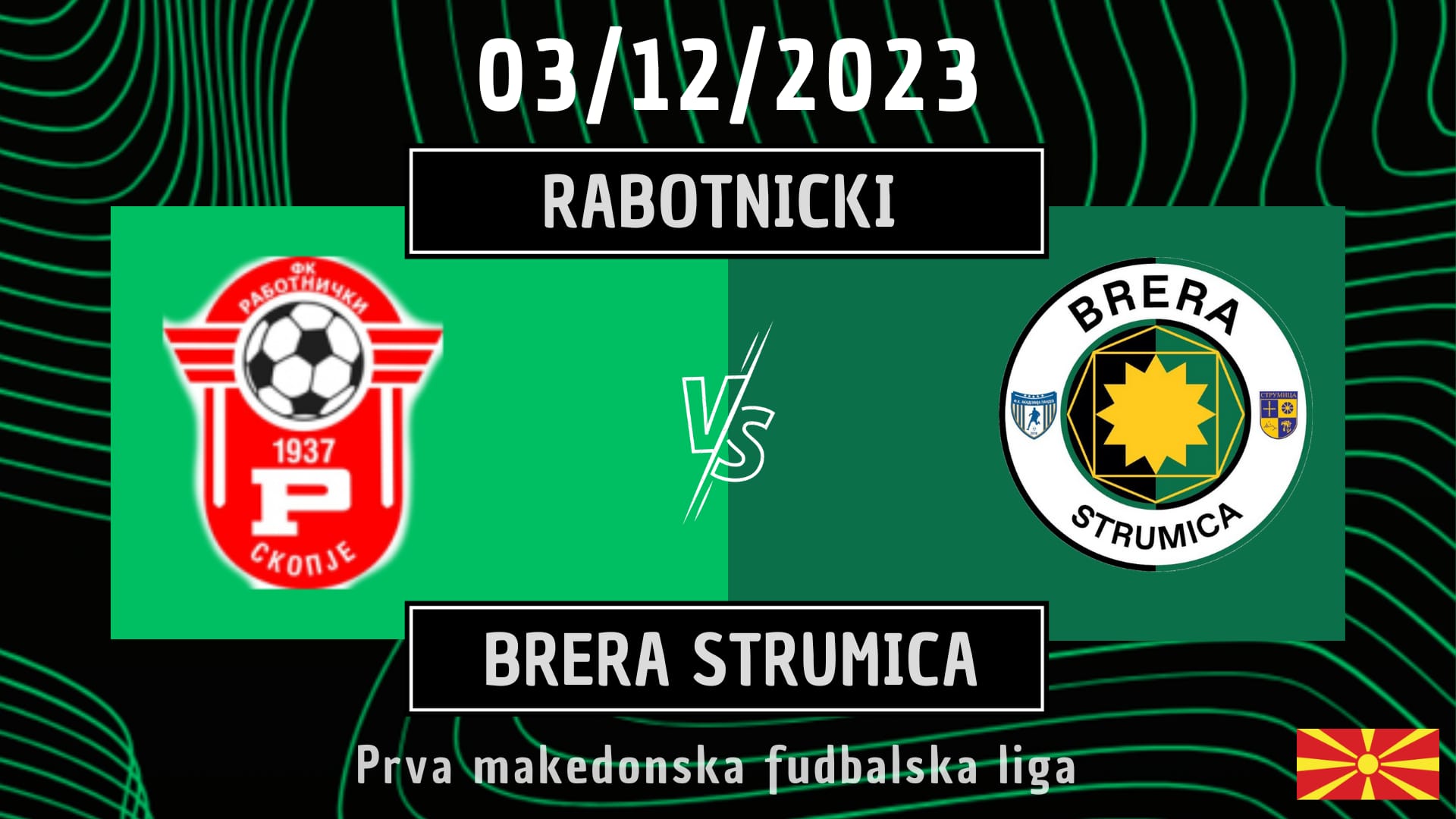 Rabotnicki - Brera Strumica 1-0 | goal e highlights I Prva Makedonska Liga 23/24 - Giornata 17