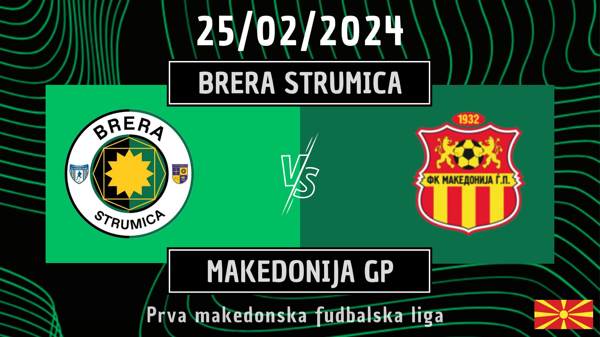 Brera Strumica - Makedonija GP 3-0 | goal e highlights I Prva Makedonska Liga 23/24 - Giornata 20