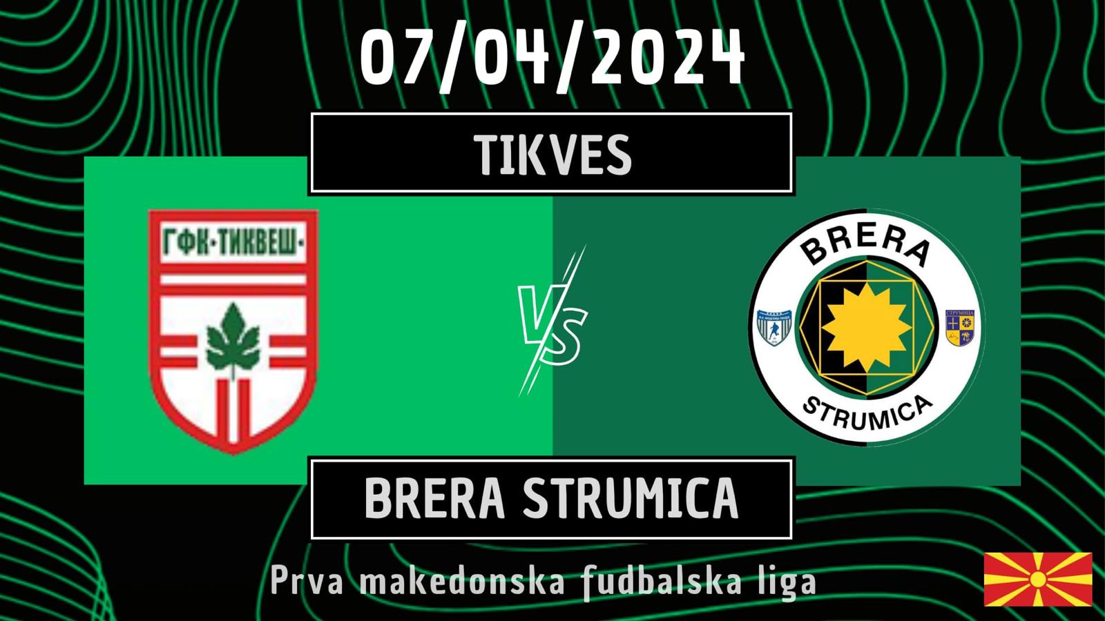 Tikves - Brera Strumica 3-1 | goal e highlights I Prva Makedonska Liga 23/24 - Giornata 26