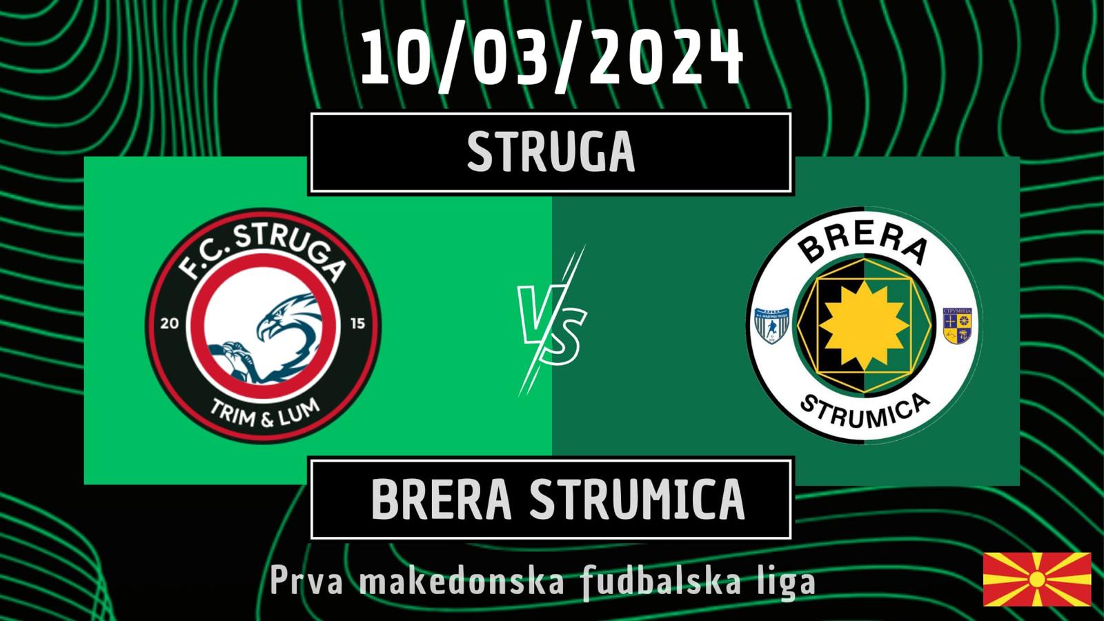 Struga - Brera Strumica 3-1 | goal e highlights I Prva Makedonska Liga 23/24 - Giornata 24