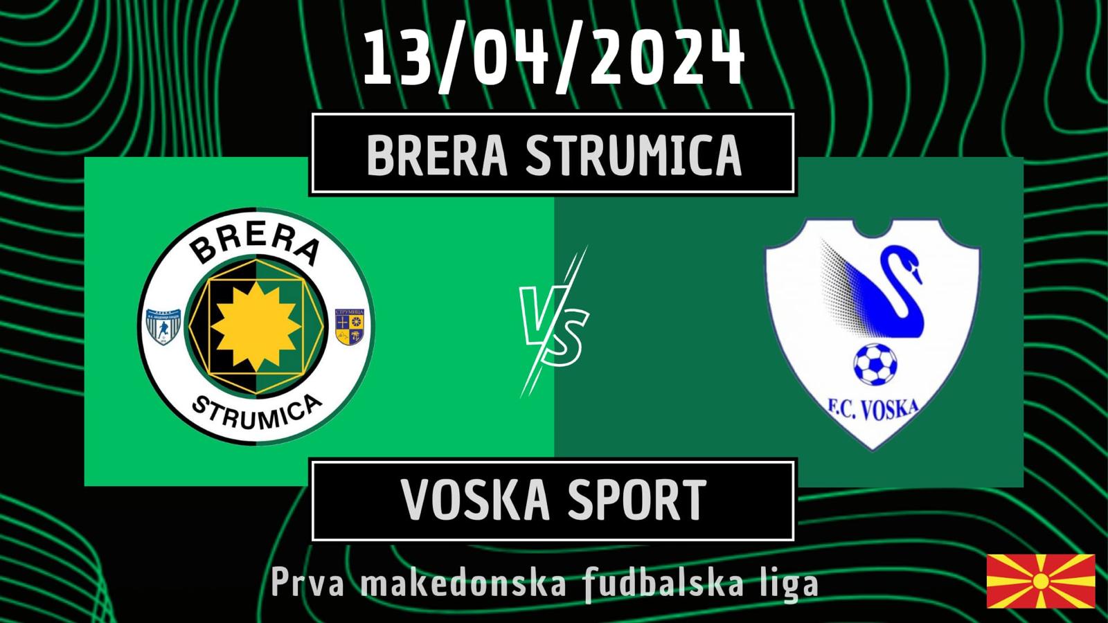 Brera Strumica - Voska Sport 1-0 | goal e highlights I Prva Makedonska Liga 23/24 - Giornata 27